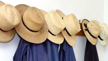 Men's Amish Straw Hat