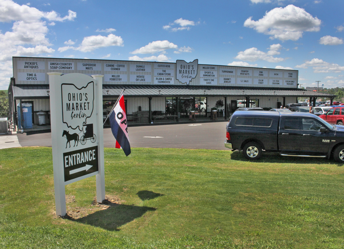 THE NEW FLEA MARKET IS OPEN!! Ohio's Amish Country