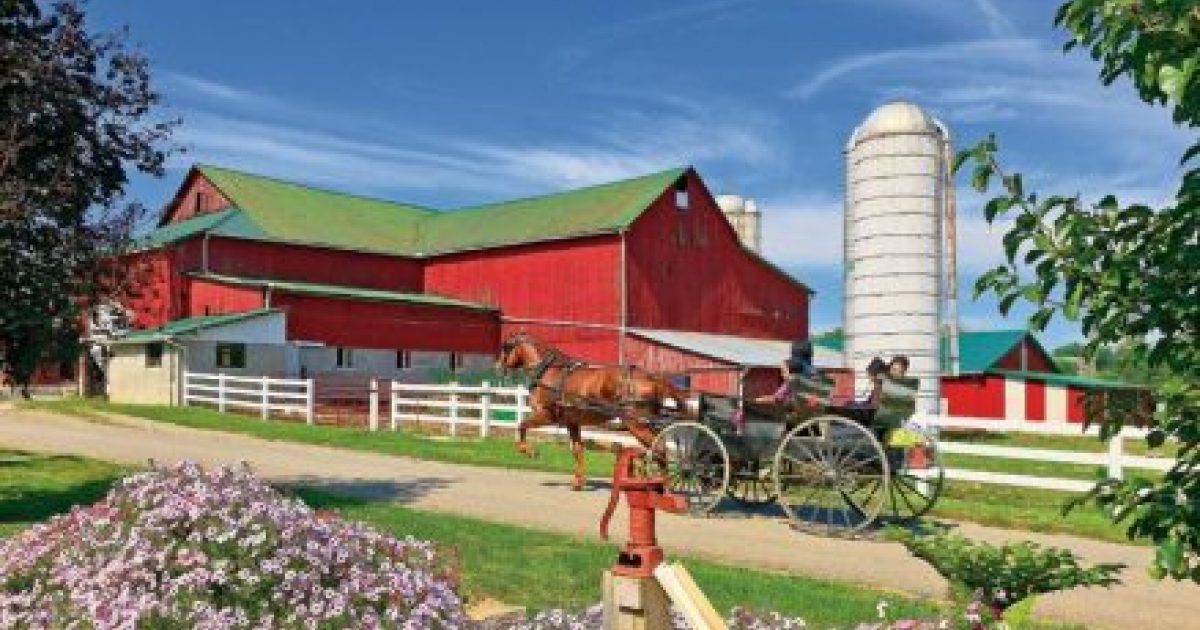 Why Are Barns Painted Red Ohio S Amish Country