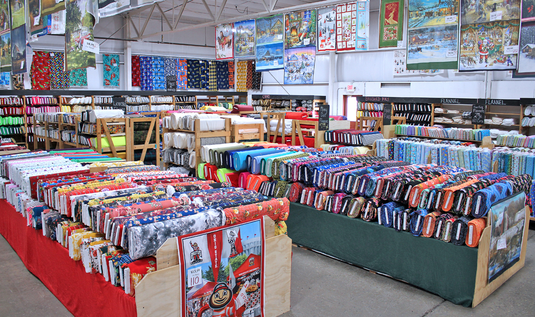 Fabric outlet on sale