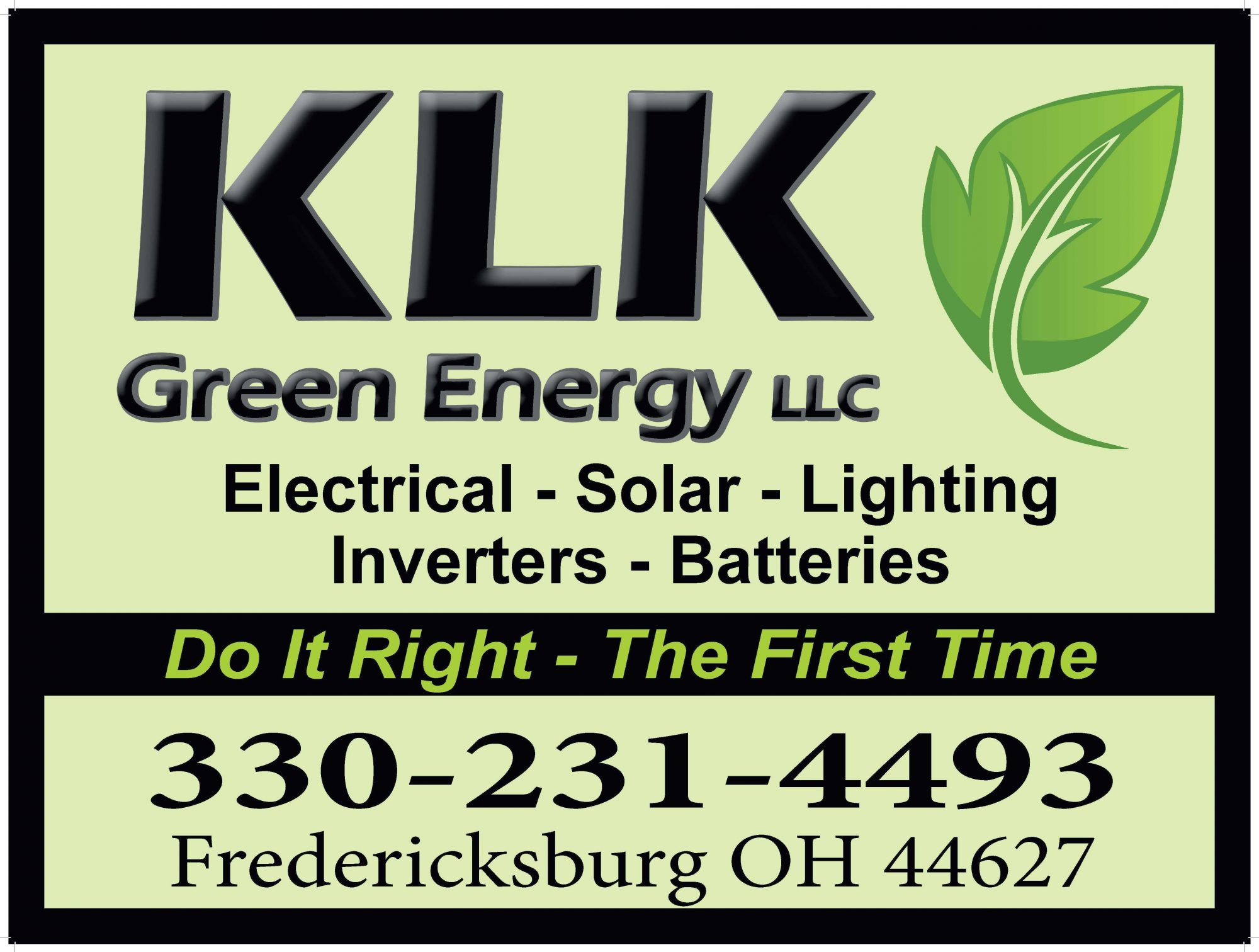 Klk Green Energy Llc Ohio S Amish Country