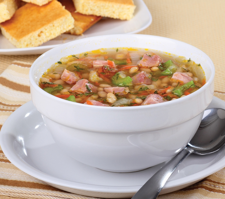 Amish Style Ham and Bean Soup