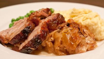 Amish Style Roast Pork and Sauerkraut image