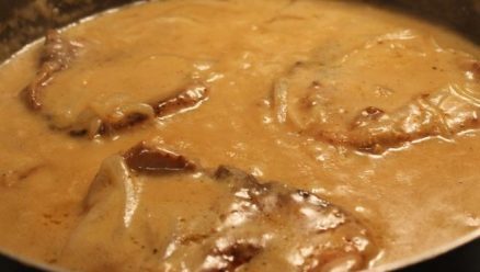 Amish Style Smothered Pork Chops